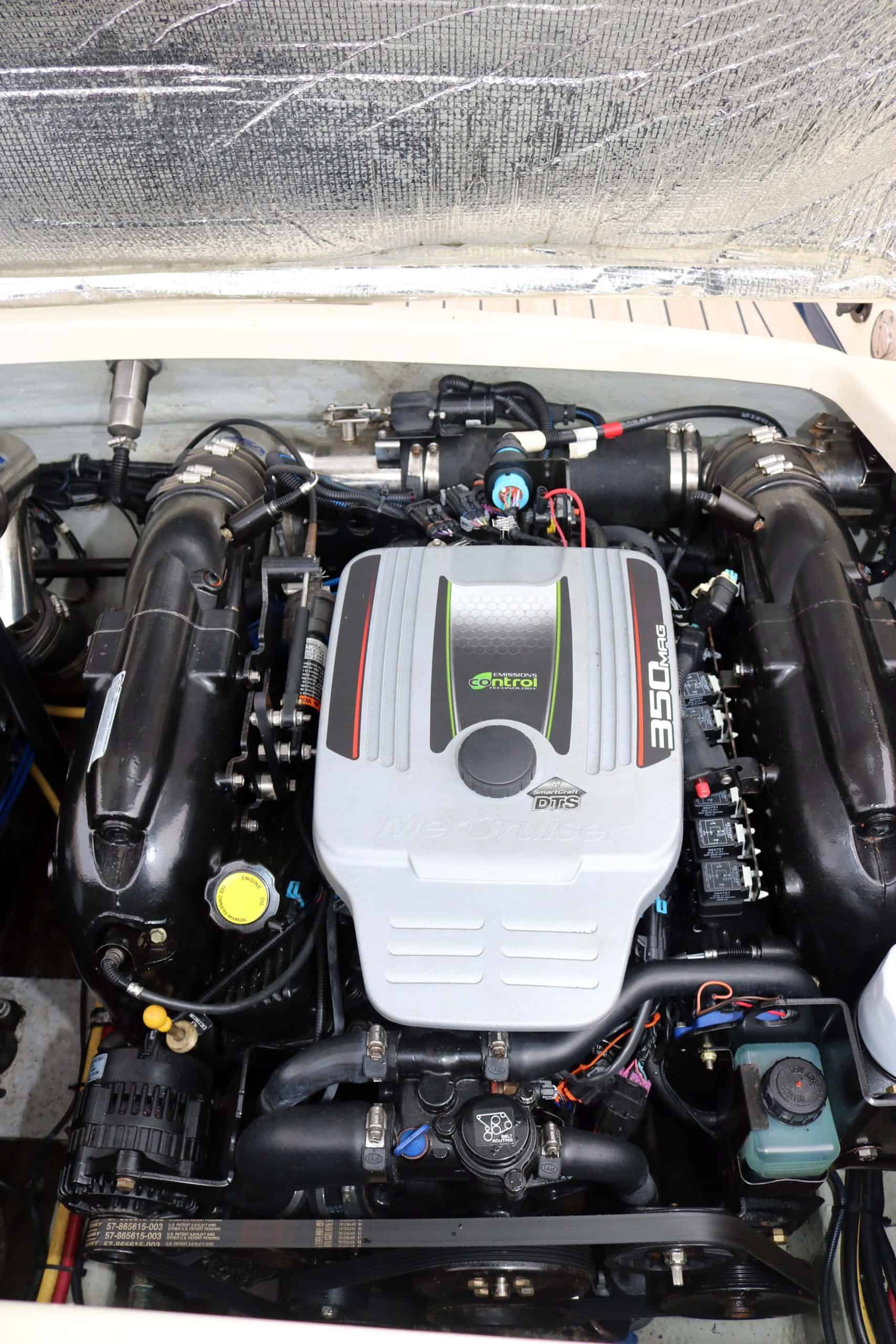 ChrisCraft Corsair 28 for sale Starboard Engine21 West Coast Yachts